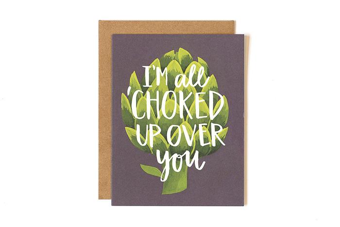 Anniversary Card: I'm All Choked Up Over You