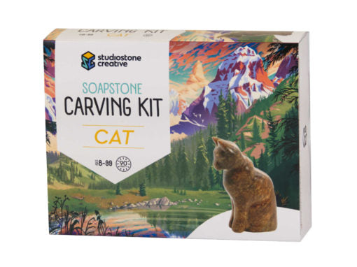Studiostone Creative Carving Kit- Cat