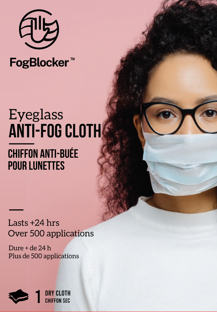 FogBlocker- Eyeglass Anti-Fog Cloth