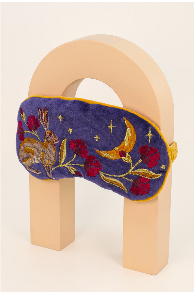 Hare at Midnight Velvet Eyemask