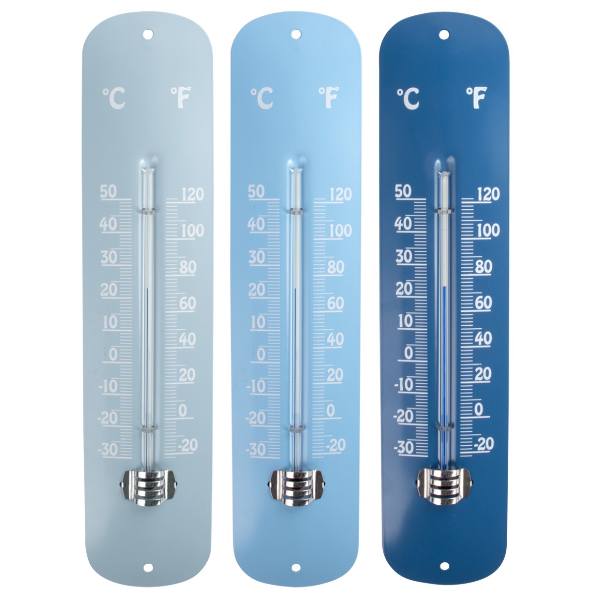 Shades of Blue Thermometers
