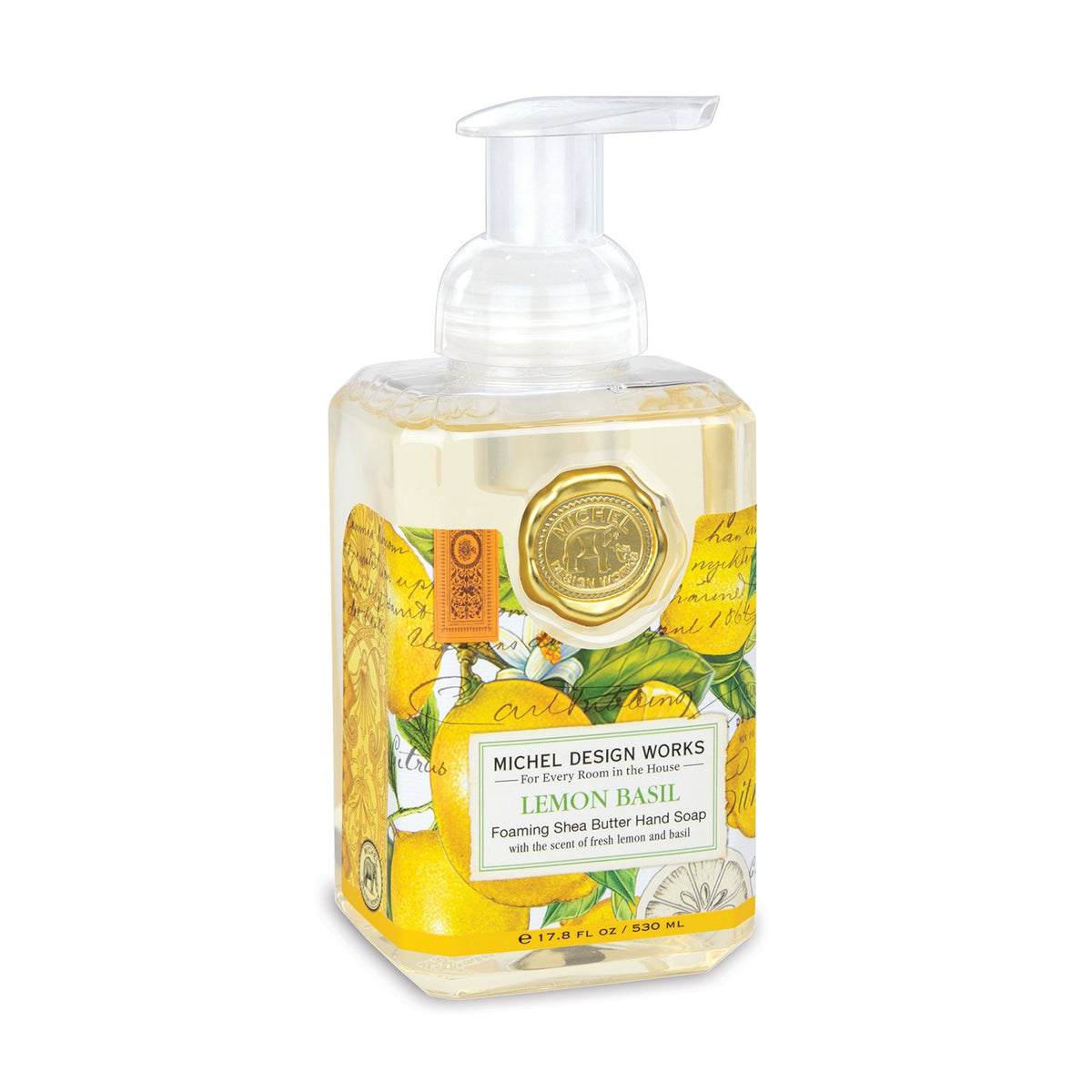 Michel Design- Lemon Basil Foaming Hand Soap