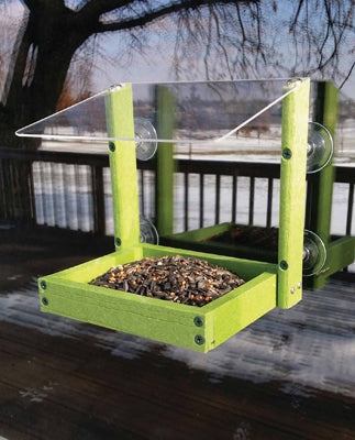 WoodLink Going Green Recycled Plastic Window Feeder