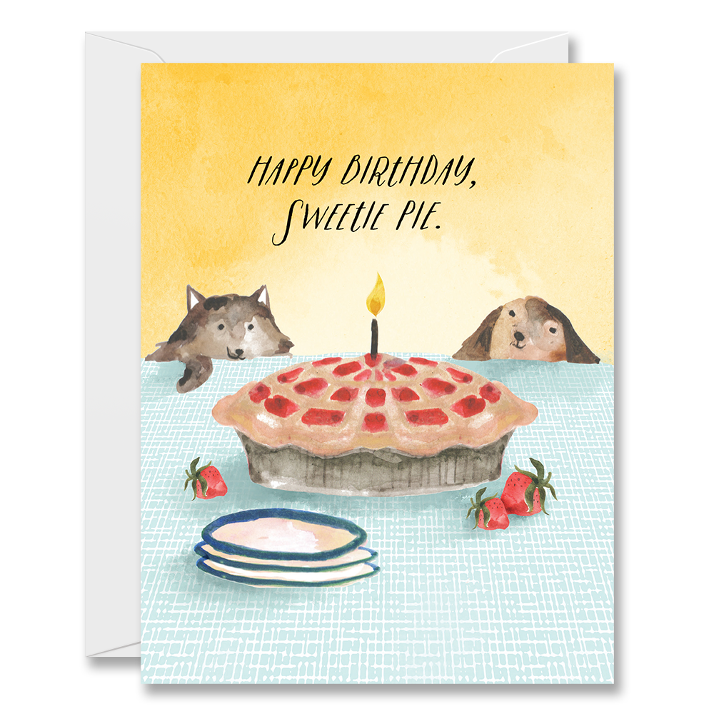 Birthday Card: Sweetie Pie