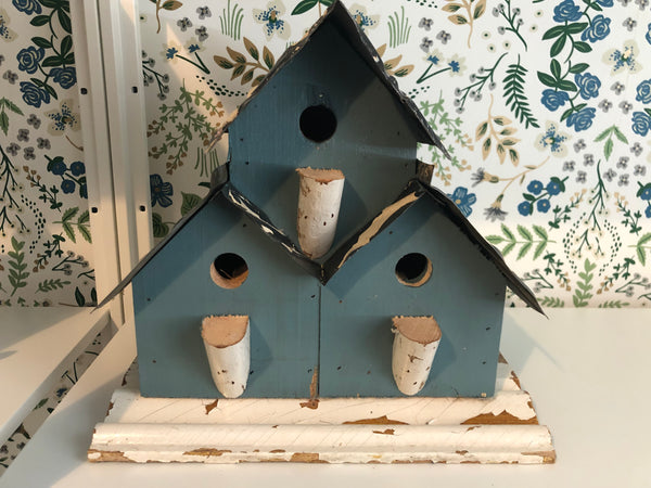 The Saltbox Shoppe- Triple Birdhouse