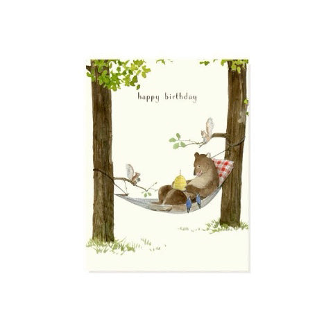 Felix Doolittle Birthday Card- Forest Friends