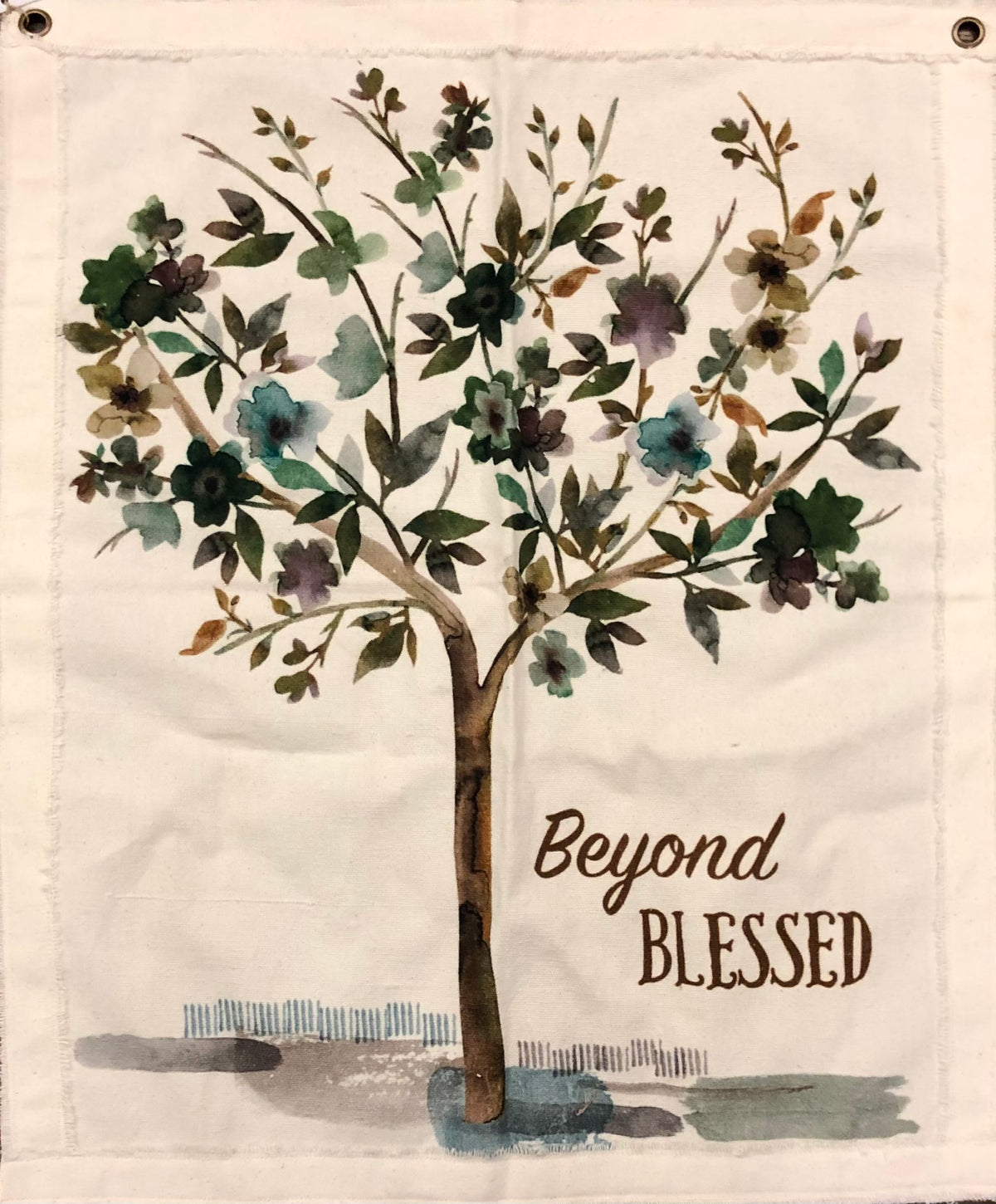 Beyond Blessed Cotton Banner