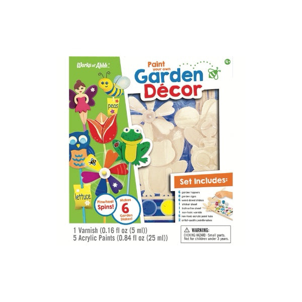 Garden Decor Wood Paint Kit