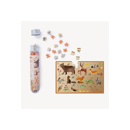 Moulin Roty- Mini In The Forest 150 Piece Puzzle