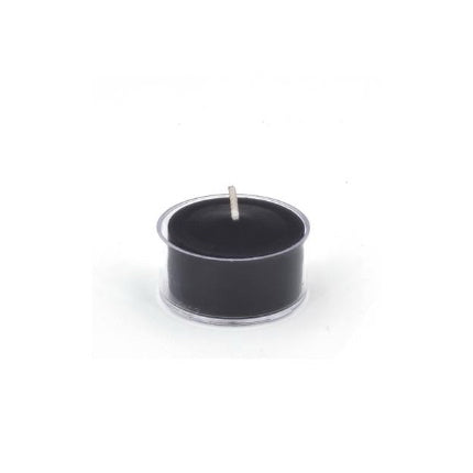 Honey Candle Tealight Black Clear Cup
