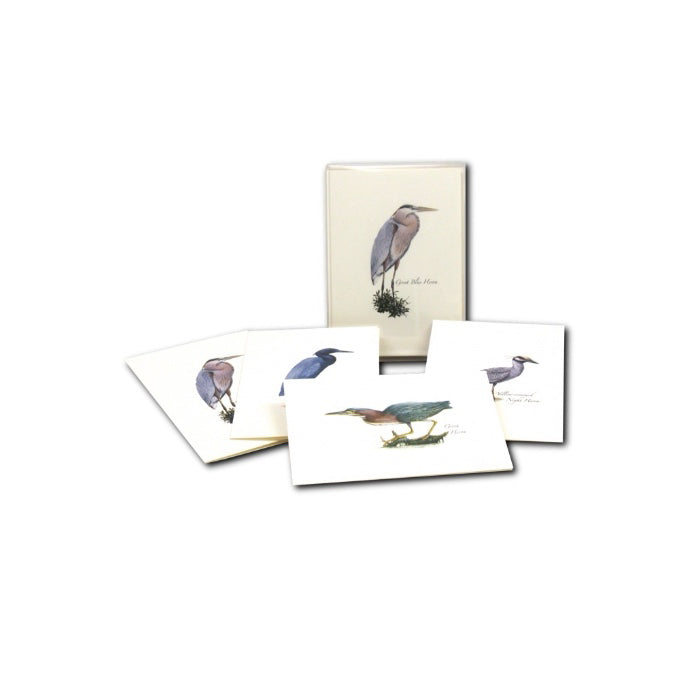 Boxed Notecards: Heron Assortment