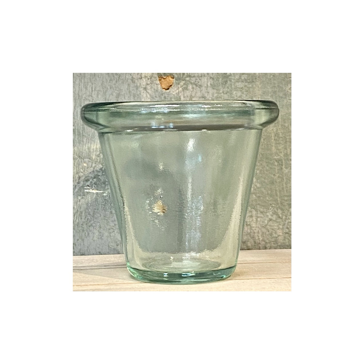 Tapered Glass Pot