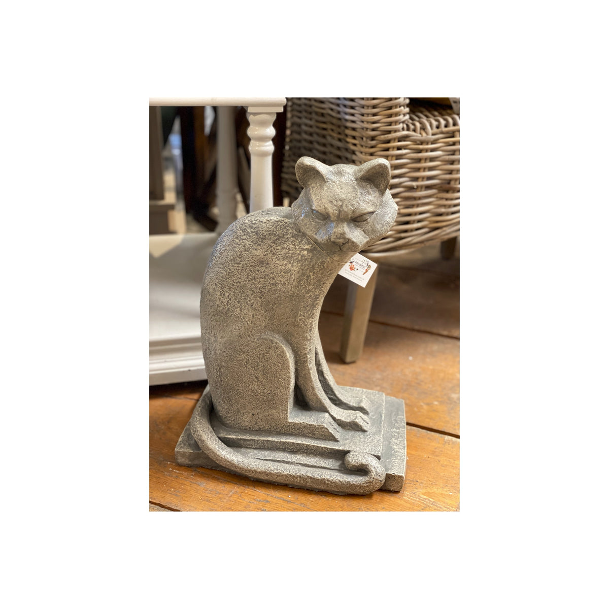 Concrete Egyptian Cat