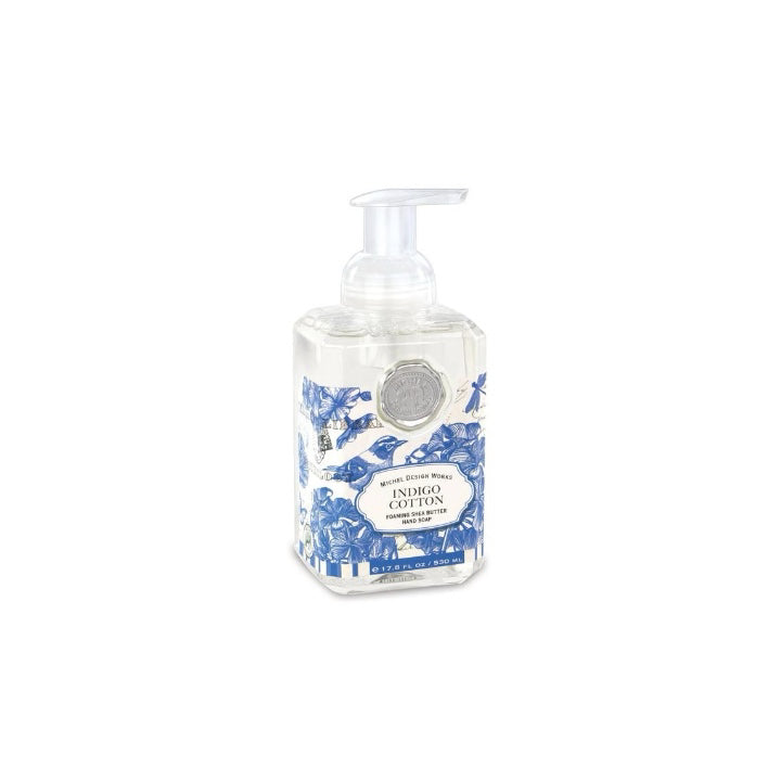 Michel Design- Indigo Cotton Foaming Hand Soap