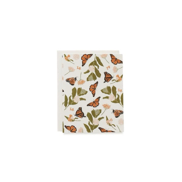 Monarchs + Milkweed Set of 8 Boxed Cards