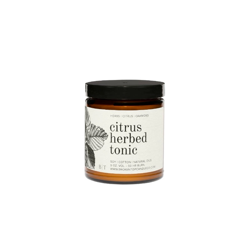 Citrus Herbed Tonic 9 OZ Soy Candle