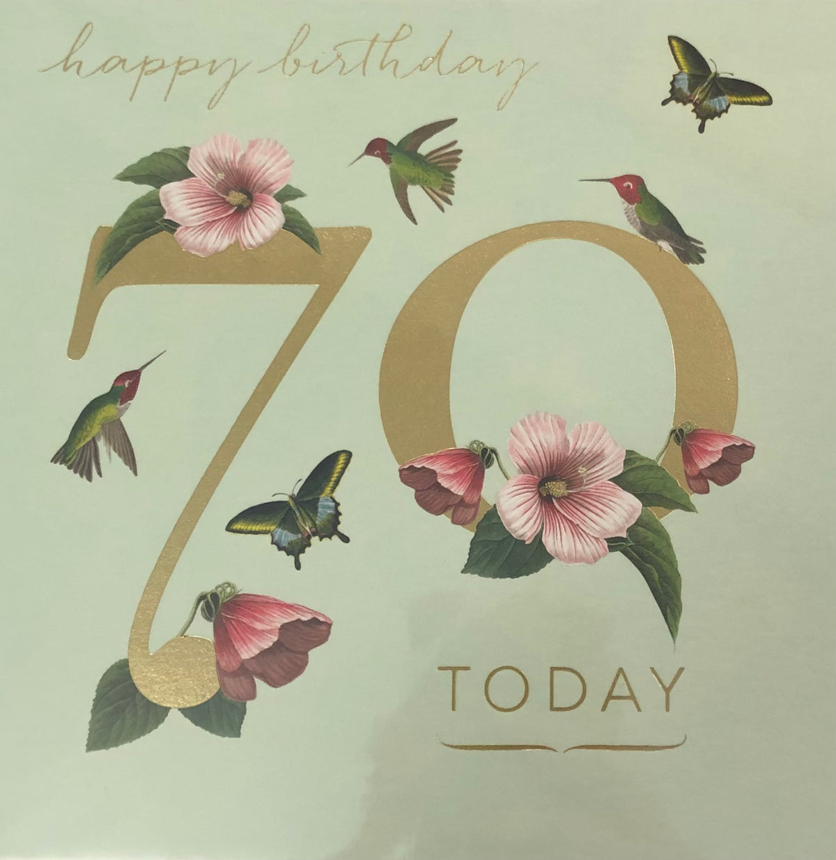 70 Today Card