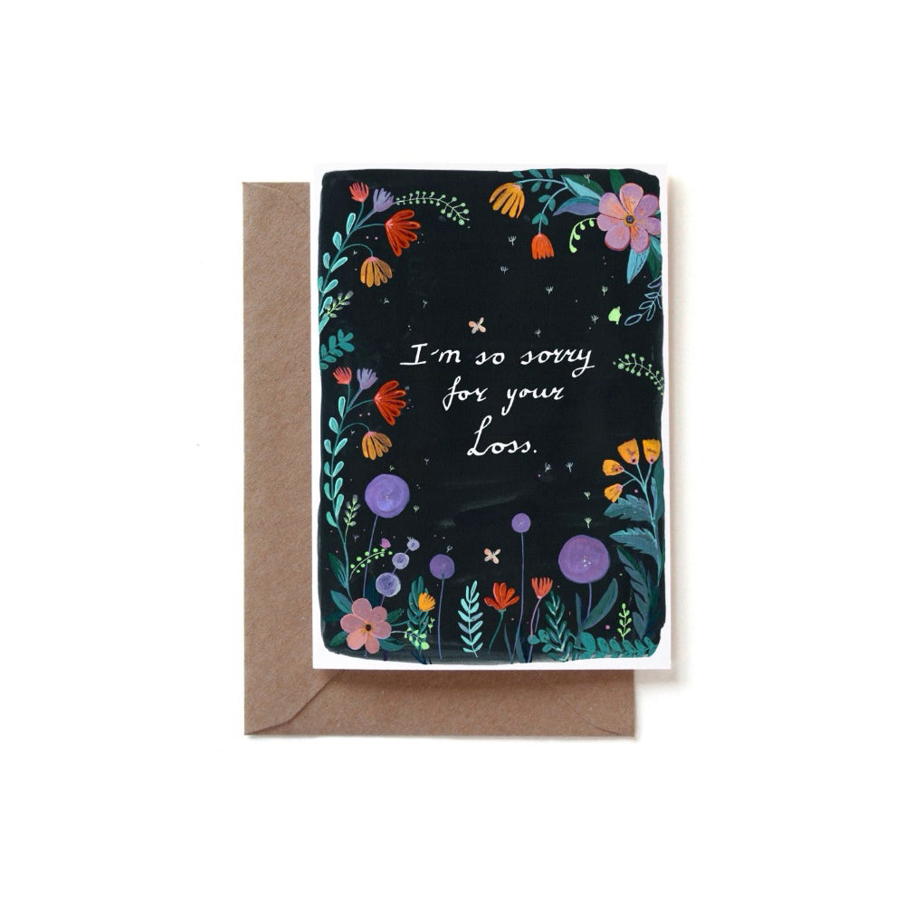 I'm So Sorry For Your Loss Sympathy Card