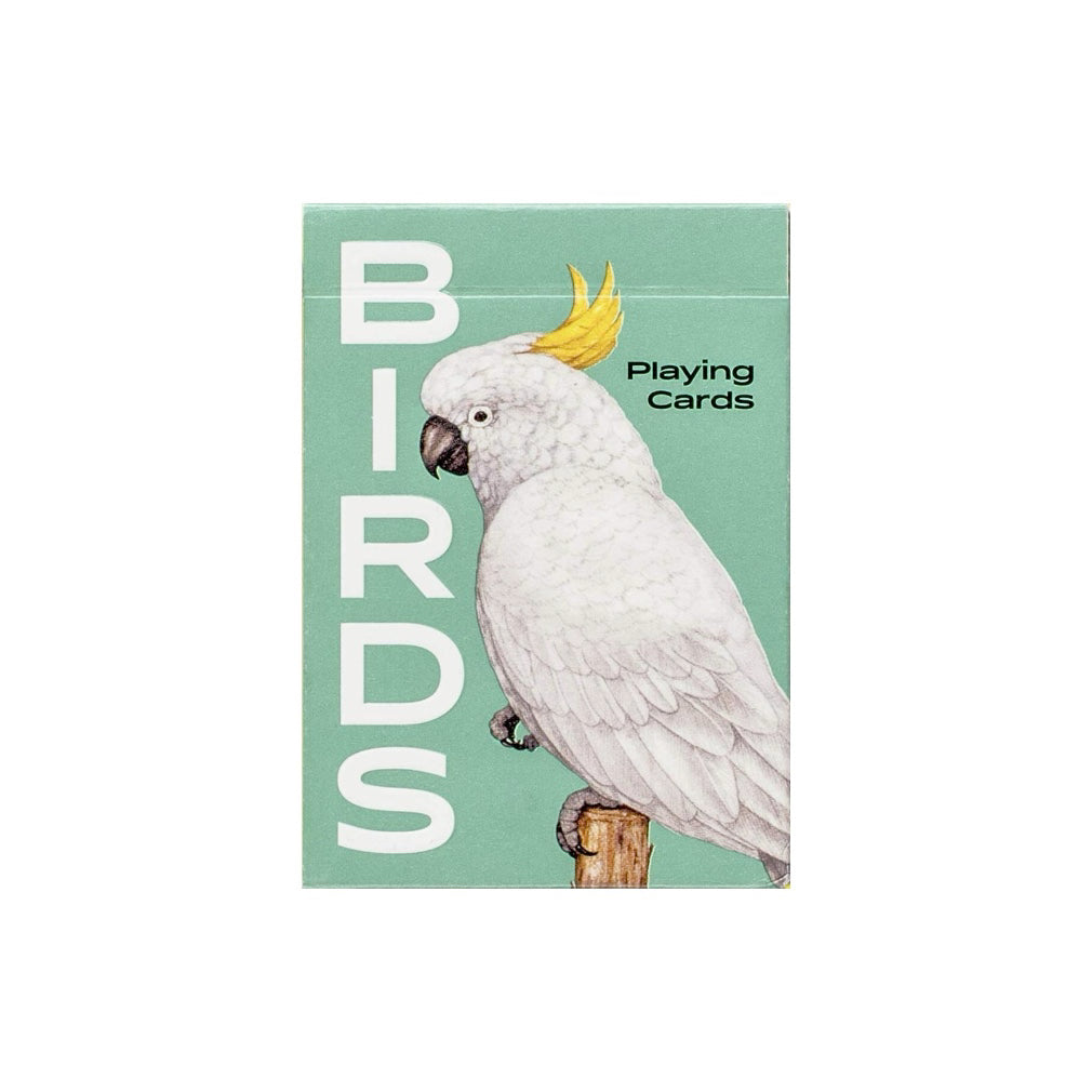 Birds Playing Cards