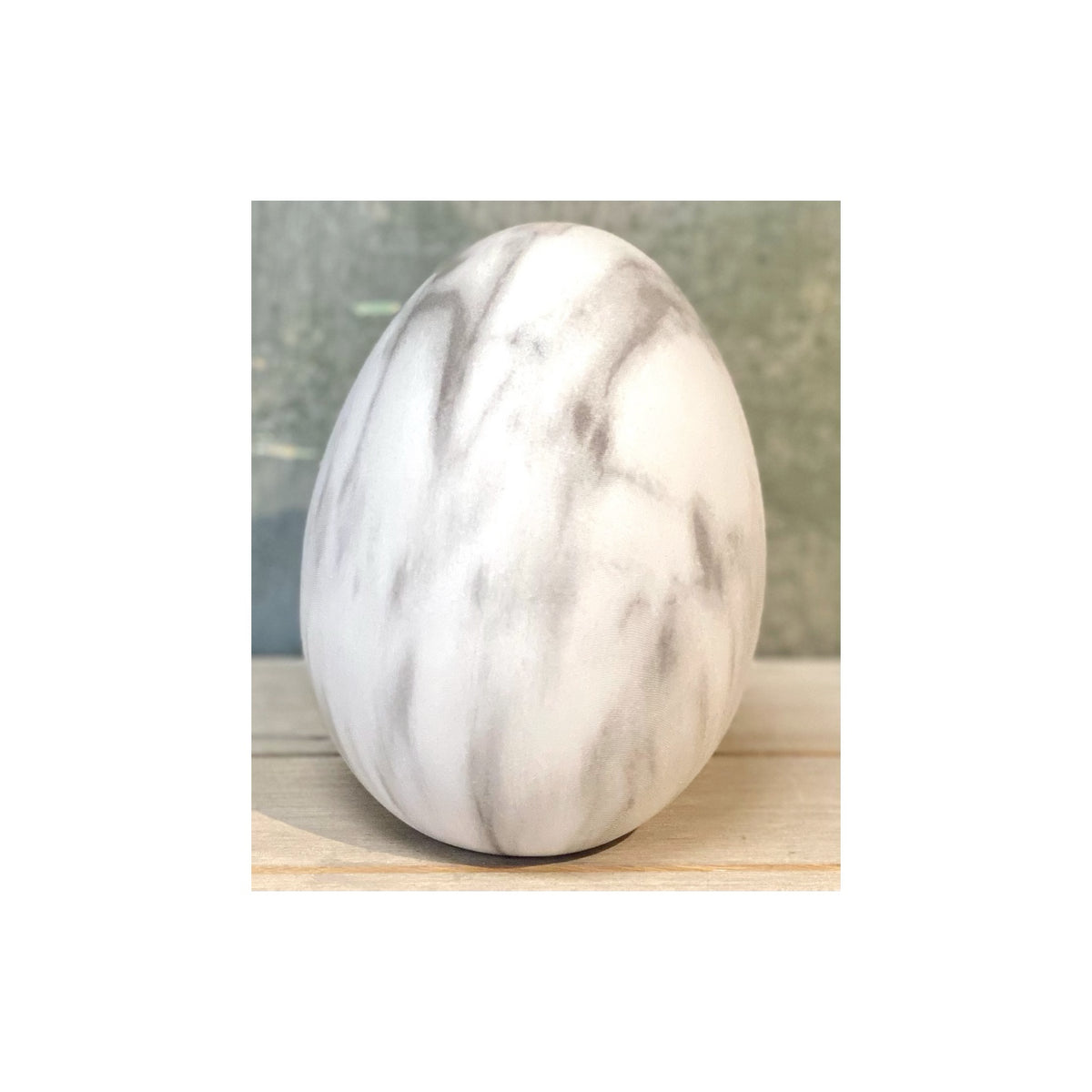 Faux Marble Egg