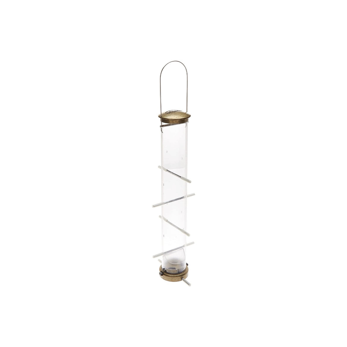 Large Nyjer Feeder in Brass