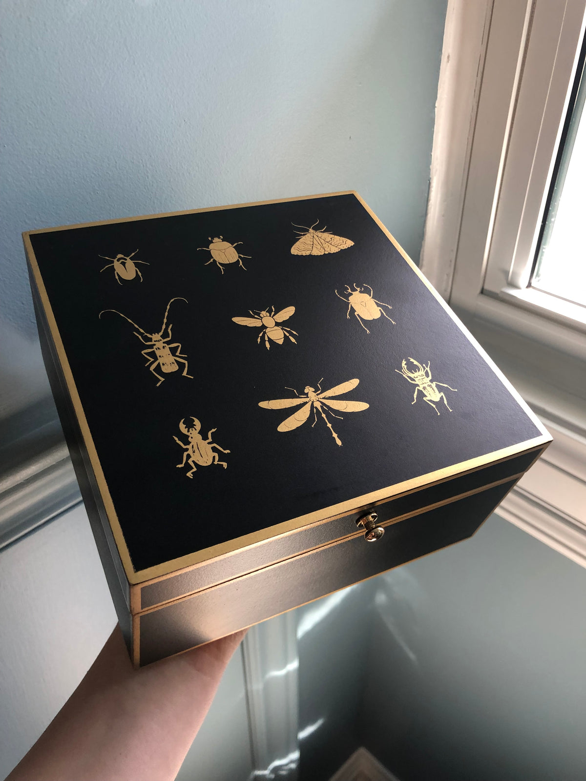 Insect Wooden Keepsake Box