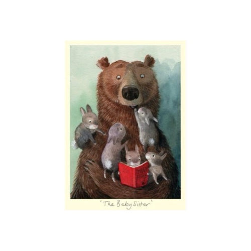 Card- Babysitting Bear