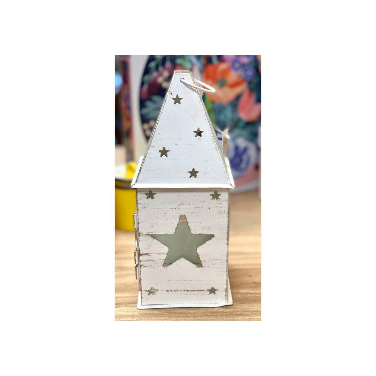 White Star Design Lantern