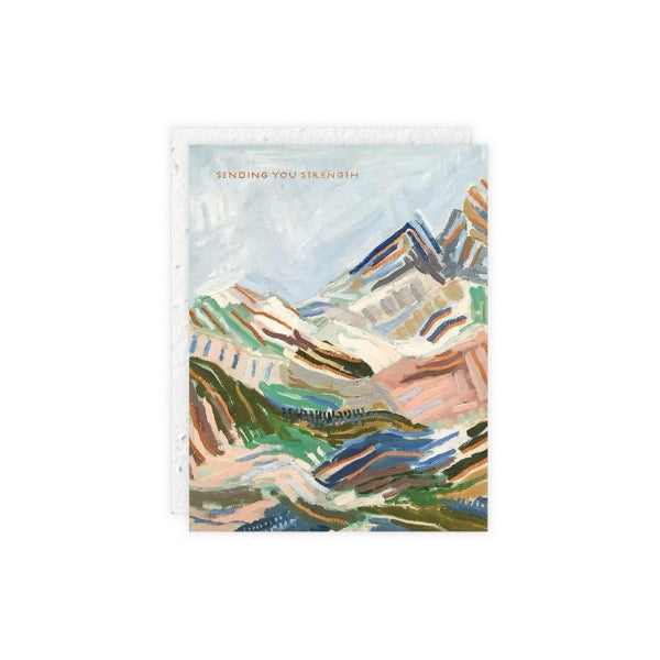Mountainscapes Sympathy Card