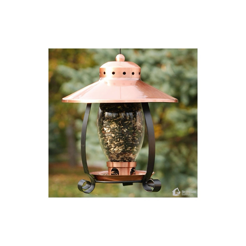 Woodlink Mini Copper Finish Lantern Feeder