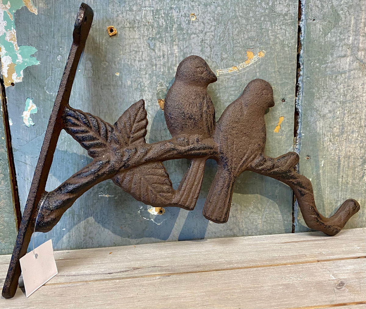 Bird Couple Basket Hook 9"