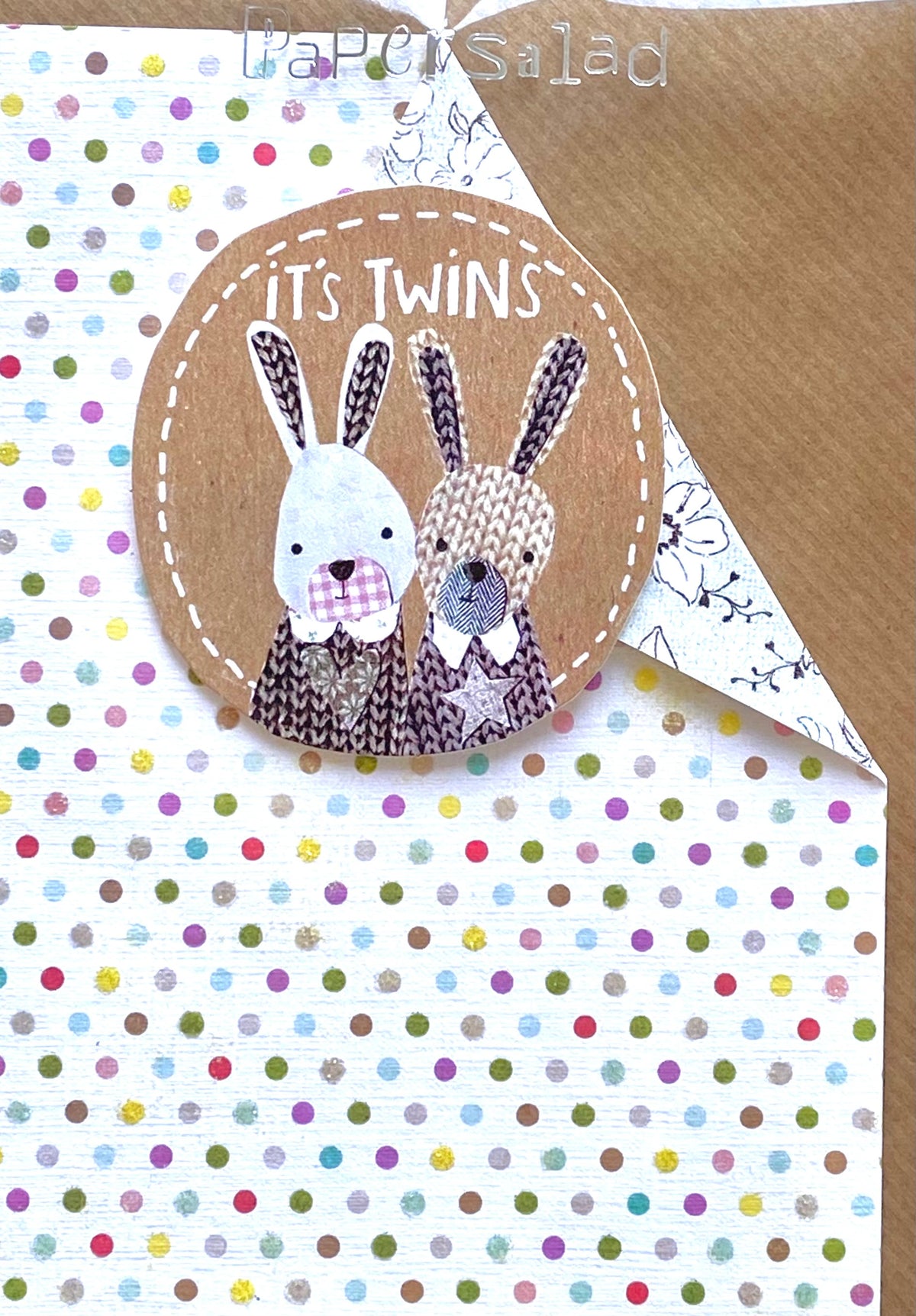 Baby Card: It's Twins