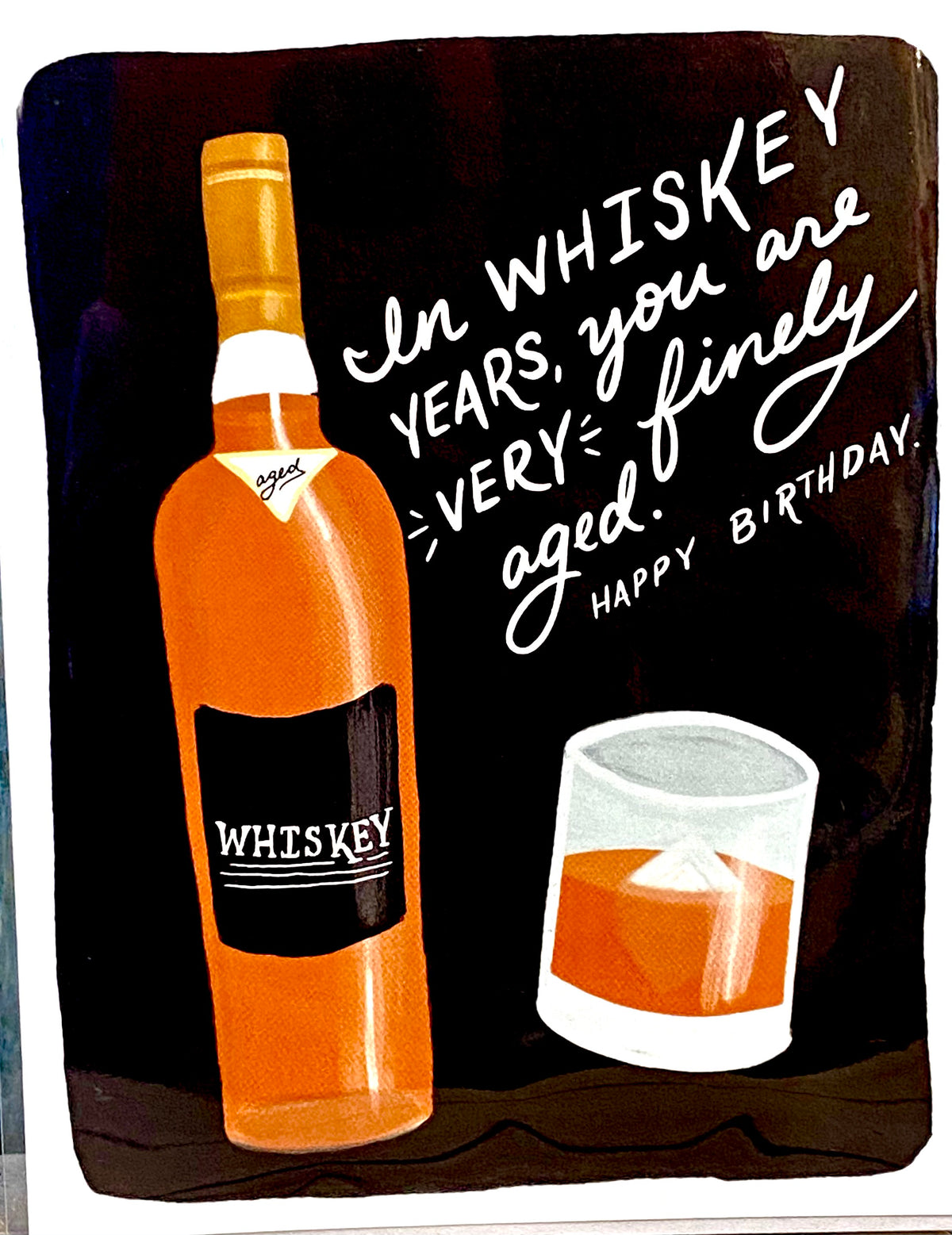 Birthday Card: Whiskey Years