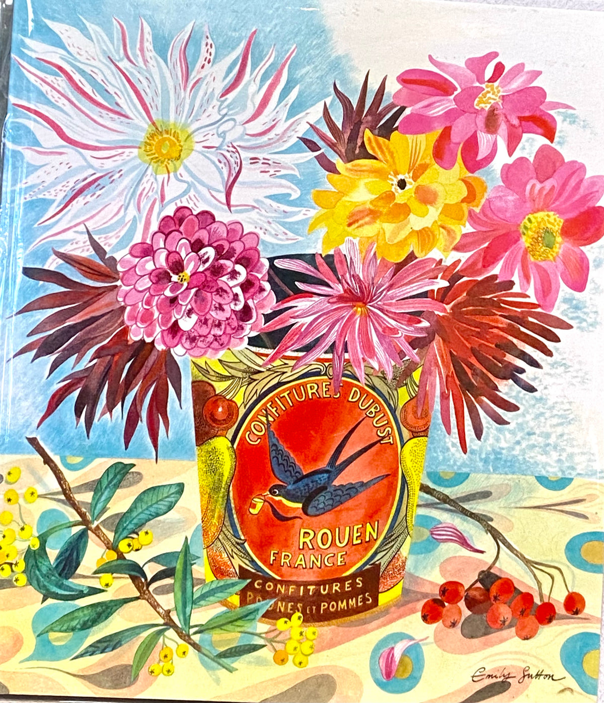 Emily Sutton Card- Flower Bouquet