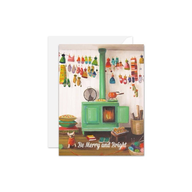Janet Hill Card- Be Merry & Bright