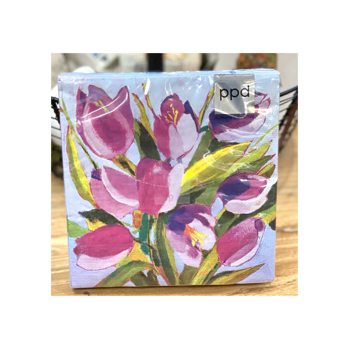 Napkins- Tulip Musee Purple & Magenta