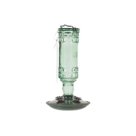 Elegant Antique Glass Bottle- Green
