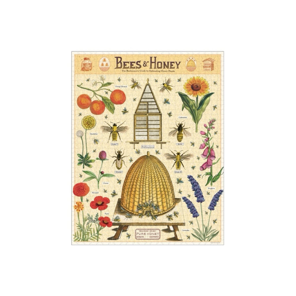 Cavallini 1000 piece Vintage puzzle - Bees & Honey