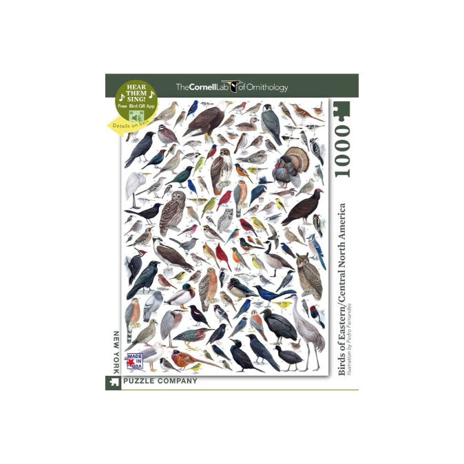 Birds of Eastern/Central North America 1000 Piece Puzzle