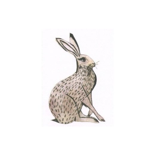 Greeting Card- Sitting Hare