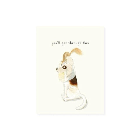 Felix Doolittle Get Well Soon Card- Get Well Pup