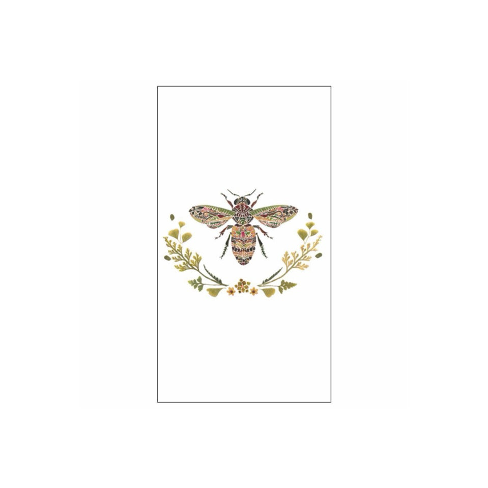 Paper Products Design Green Bee Napkin