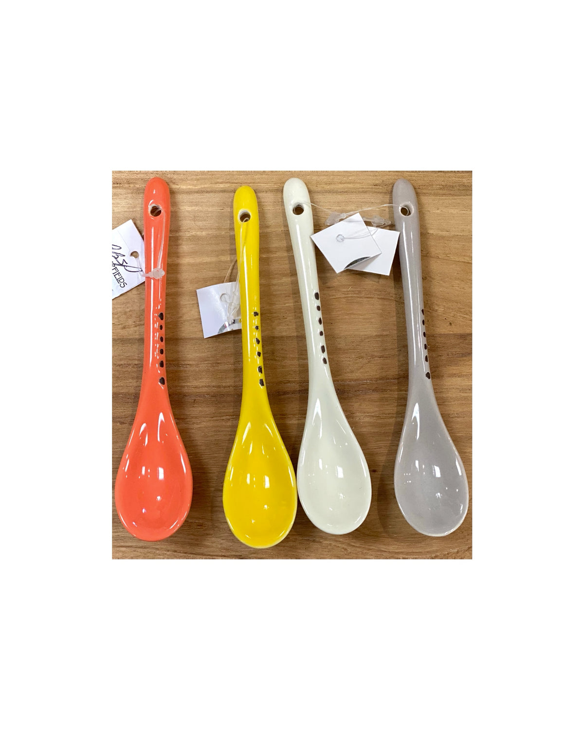Enamel Look Assorted Spoons