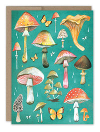 Mushrooms Card