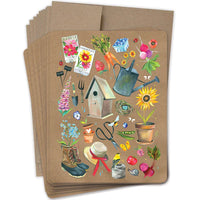 Garden Cards Set of 10