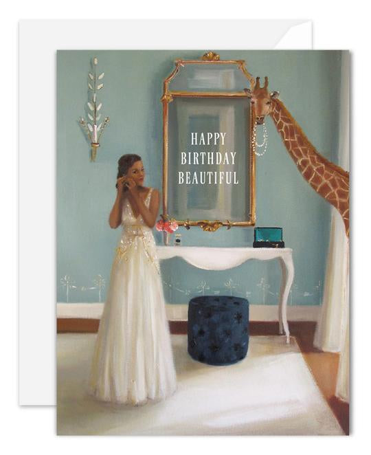 Janet Hill Card- Happy Birthday Beautiful!
