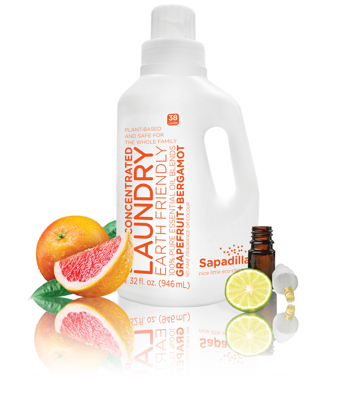 Sapadilla - Laundry Detergent - Grapefruit + Bergamot
