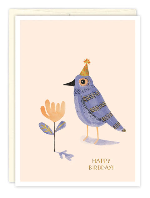 Happy Bird Birthday Day Card