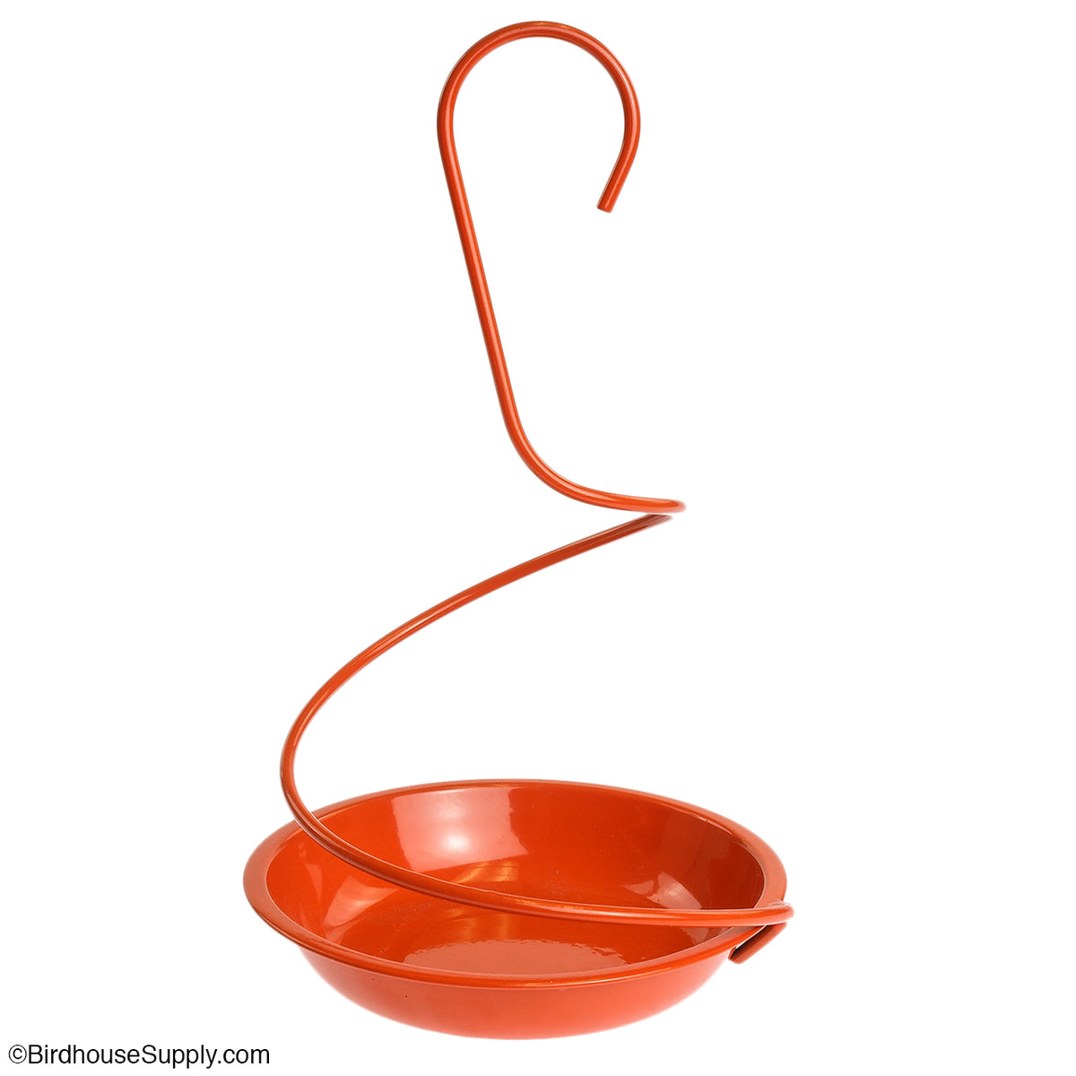 Orange Oriole Metal Jelly Feeder