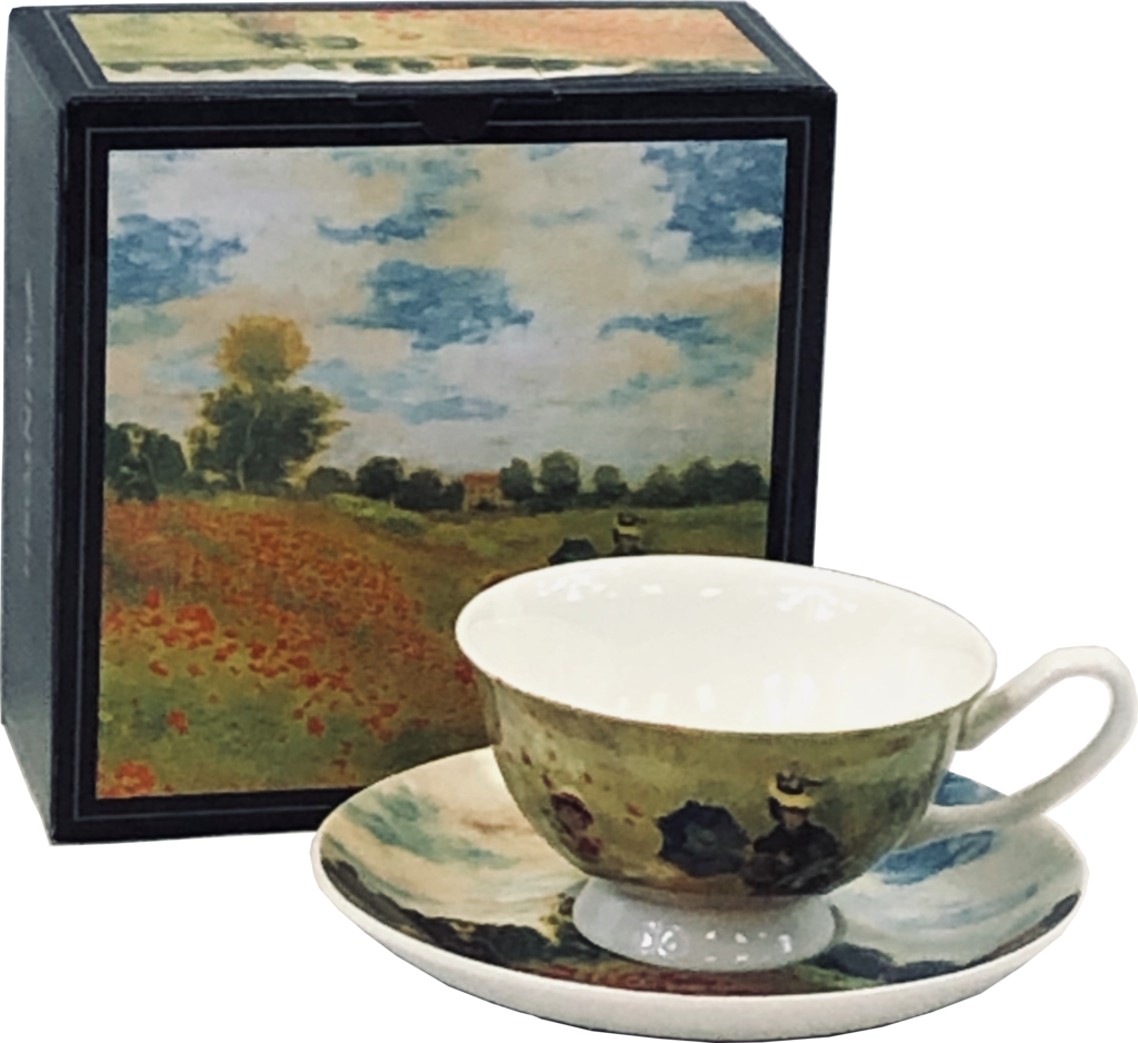 McIntosh Monet Poppies Cup and Saucer